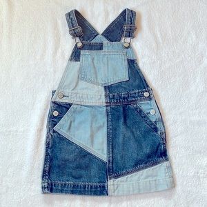 GAP Kids Patchwork denim dress